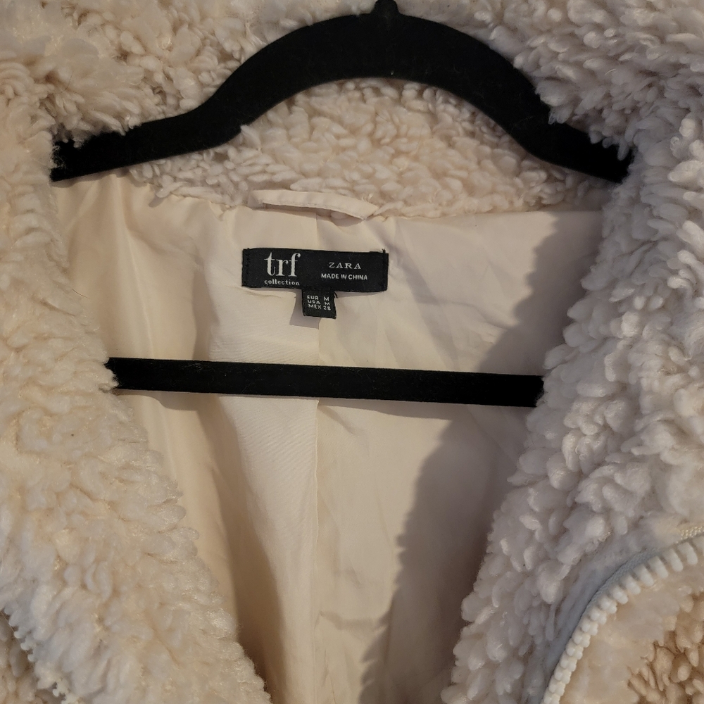 Cozy Cream Sherpa Jacket - Picture 2 of 3